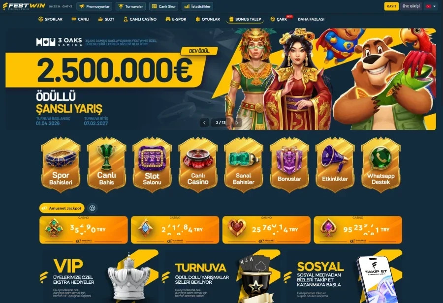Festwin ekran görüntüsü